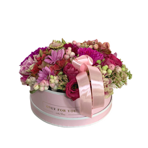 Pink-rózsaszín box 22-25 cm