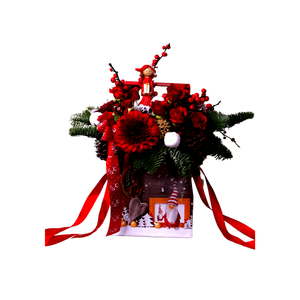 Karácsonyi élővirág box